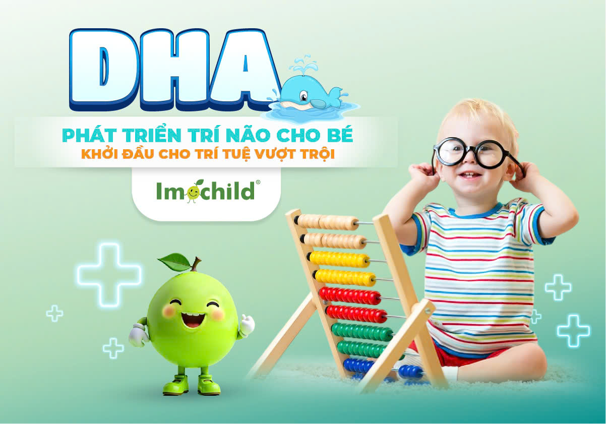 DHA cho trẻ sơ sinh và trẻ nhỏ: Vai trò, liều lượng và cách bổ sung an toàn 3 Hình ảnh DHA phát triển trí não cho trẻ