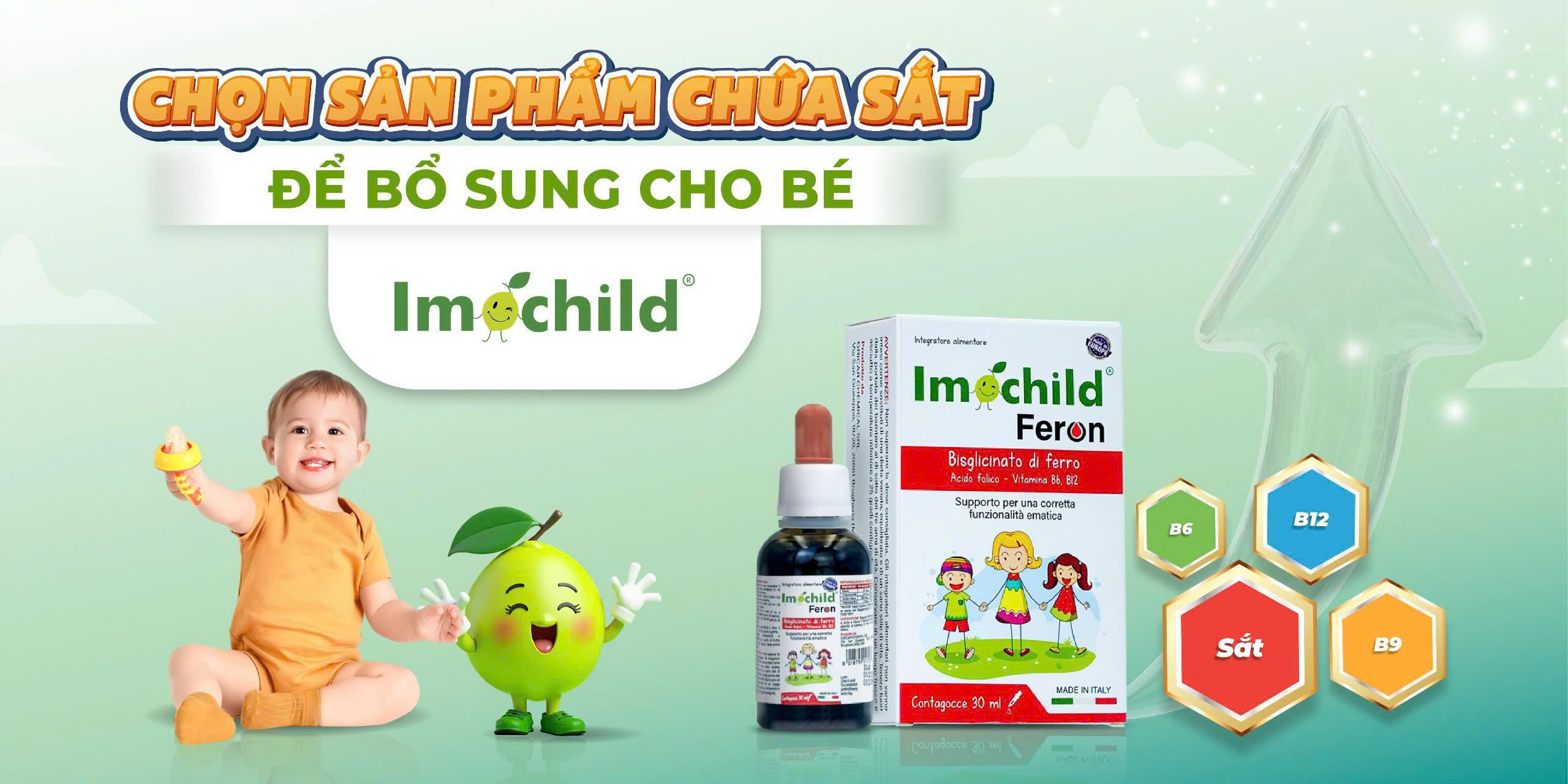 Top 3 sản phẩm bổ sung cho trẻ nhỏ và cách lựa chọn an toàn 2 chin san pham chua sat de bo sung