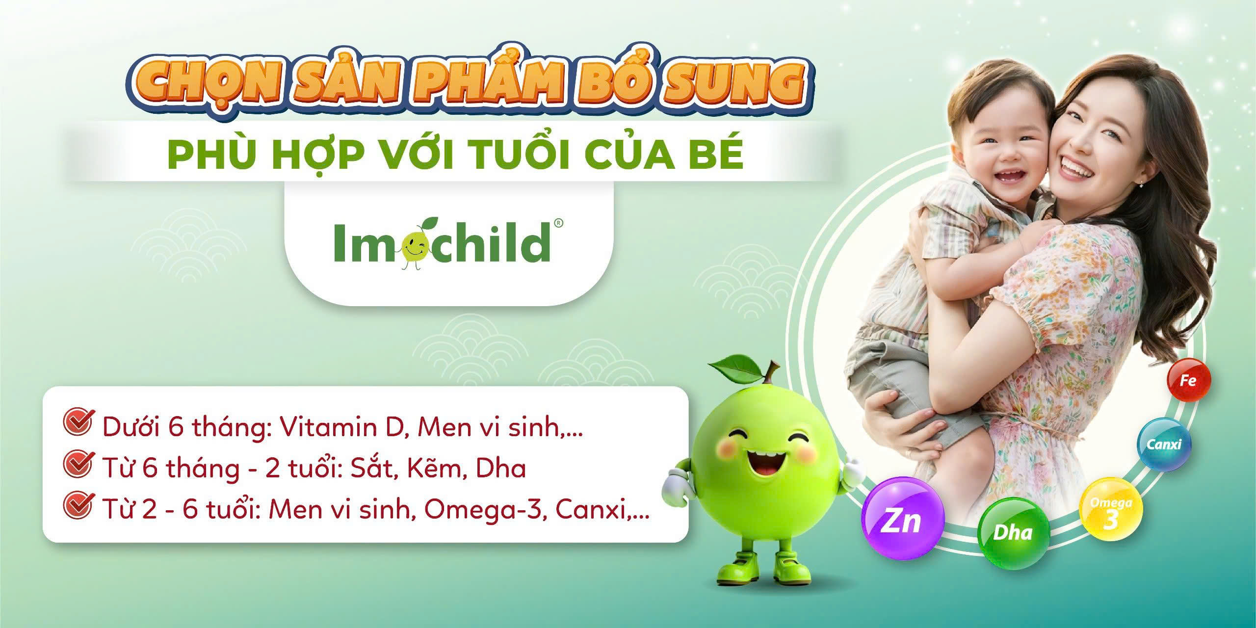 Top 3 sản phẩm bổ sung cho trẻ nhỏ và cách lựa chọn an toàn 1 chon san pham bo sung phu hop