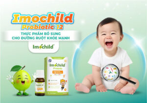 Imochild Probiotic 12 - Thực phẩm bổ sung cho đường ruột khỏe mạnh