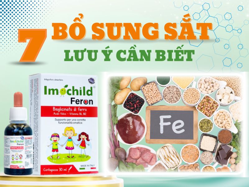 Hình ảnh bổ sung sắt hiệu quả hướng dẫn chi tiết