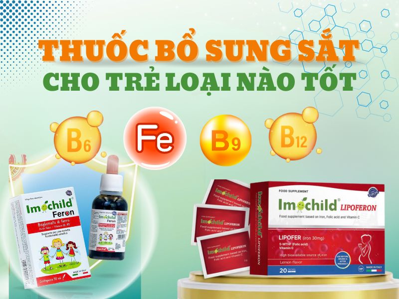 Hình ảnh thuốc bổ sung sắt cho trẻ loại nào tốt
