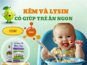 Hình ảnh bổ sung kẽm và lysin có giúp trẻ ăn ngon hơn không?
