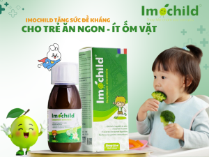 Imochild tăng sức đề kháng cho trẻ ăn ngon, ít ốm vặt